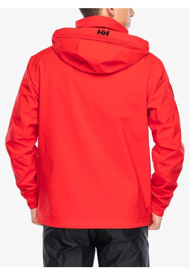 Kurtka przeciwdeszczowa męska Helly Hansen HP Racing Hooded Jacket 2.0. Kolor: czerwony