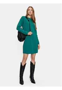 United Colors of Benetton - United Colors Of Benetton Sukienka dzianinowa 1044DV01S Zielony Regular Fit. Kolor: zielony. Materiał: wełna #2