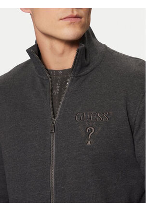 Guess Bluza M5RQ80 KCN01 Szary Regular Fit. Kolor: szary. Materiał: bawełna