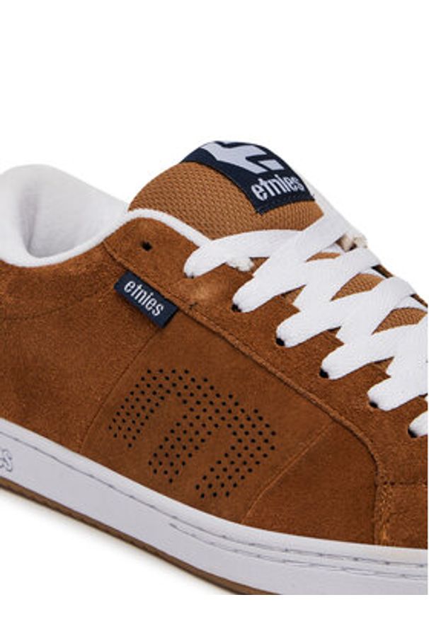 Etnies Sneakersy Kingpin 4101000091 Brązowy. Kolor: brązowy. Materiał: zamsz, skóra