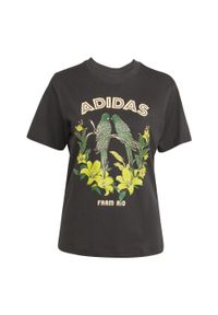 Adidas - Koszulka adidas X FARM Graphic 2. Kolor: czarny. Sport: fitness