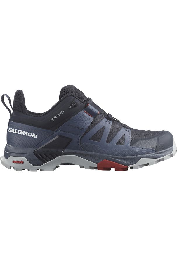 salomon - Buty do biegania męskie Salomon L47376500. Kolor: wielokolorowy, czarny. Materiał: materiał, syntetyk. Szerokość cholewki: normalna