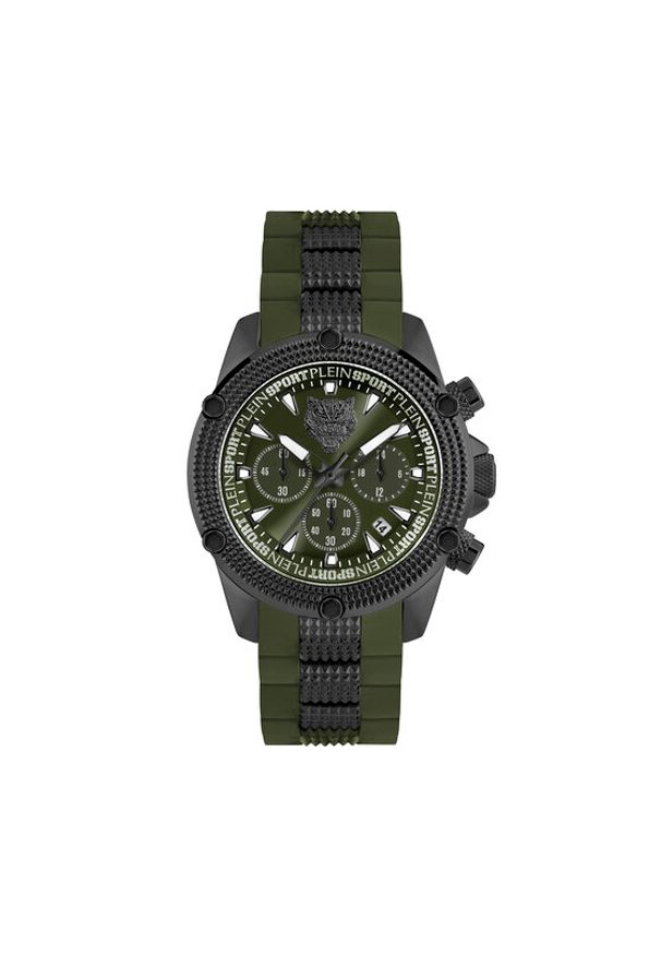 Plein Sport Zegarek Hurricane PSDBA0223 Czarny. Kolor: czarny. Materiał: syntetyk. Styl: sportowy