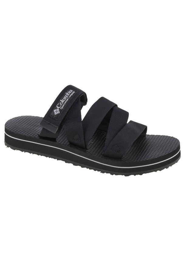 columbia - Klapki na basen damskie, W Alava Slide Sandal. Kolor: czarny. Materiał: tkanina, guma. Sport: pływanie