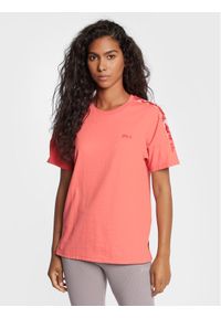Fila T-Shirt Bonfol FAW0288 Różowy Regular Fit. Kolor: różowy. Materiał: bawełna