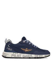 Aeronautica Militare Sneakersy 251SC276CT3332 Granatowy. Kolor: niebieski. Materiał: materiał