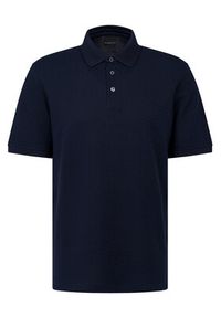 Bugatti Polo 8150-75104C Granatowy Regular Fit. Typ kołnierza: polo. Kolor: niebieski. Materiał: bawełna #4