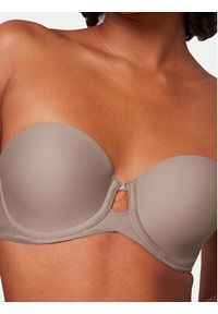 Triumph Biustonosz bardotka Pure Micro 10217872 Beżowy. Kolor: beżowy. Materiał: syntetyk #5