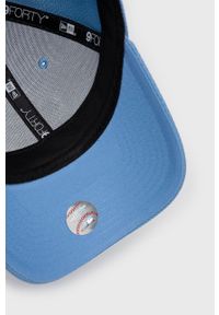 New Era czapka z aplikacją. Kolor: niebieski. Wzór: aplikacja #3