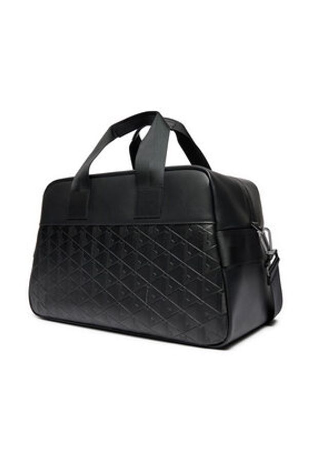 Lacoste Torba weekendowa NU4658MR Czarny. Kolor: czarny. Materiał: skóra