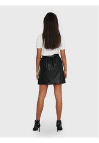 only - ONLY Spódnica z imitacji skóry Heidi 15229099 Czarny Regular Fit. Kolor: czarny. Materiał: skóra #3