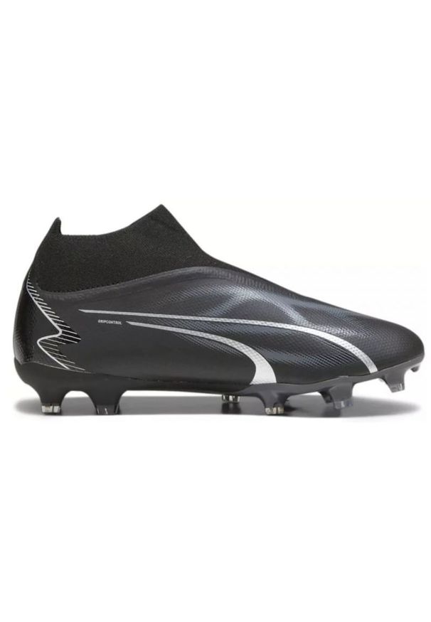 Buty Puma Ultra Match+ Ll FG/AG 107511-02 czarne czarne. Kolor: czarny. Szerokość cholewki: normalna. Sport: piłka nożna