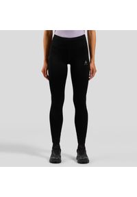 Legginsy do biegania damskie Odlo ESSENTIAL. Kolor: czarny. Sport: turystyka piesza
