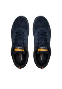 skechers - Skechers Sneakersy Syntac 232398/NVY Granatowy. Kolor: niebieski. Materiał: materiał #5