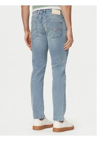 Guess Jeansy M6GAS2 D1118 Niebieski jasny Slim Tapered Fit. Kolor: niebieski #5