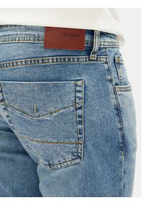 Pepe Jeans Jeansy PM207393 Niebieski Straight Fit. Kolor: niebieski #3