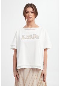 Liu Jo - T-shirt z siatką damski LIU JO #4