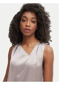 Calvin Klein Bluzka LV044F144G Szary Regular Fit. Kolor: szary. Materiał: syntetyk #2