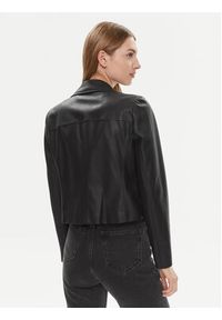 Marc Aurel Kurtka z imitacji skóry 3810 2021 93263 Czarny Slim Fit. Kolor: czarny. Materiał: skóra #6