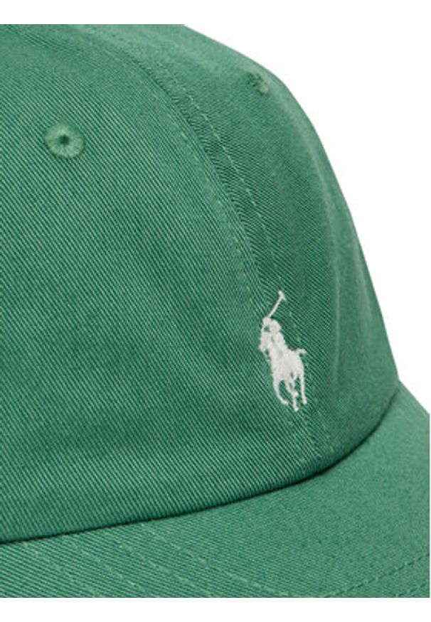 Polo Ralph Lauren Czapka z daszkiem 323785653067 Zielony. Kolor: zielony. Materiał: bawełna, materiał