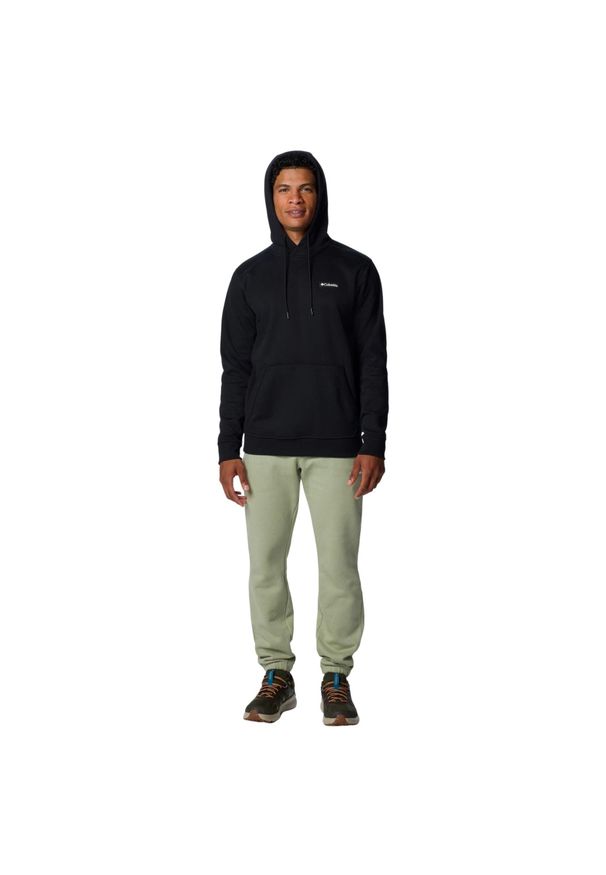 columbia - Bluza dresowa sportowa męska Meridian Creek Hoodie. Kolor: czarny. Materiał: bawełna, poliester