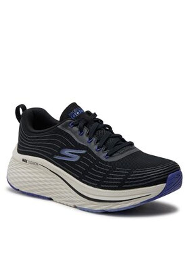 skechers - Skechers Buty do biegania Max Cushioning Elite 2.0- 129600/BKPR Czarny. Kolor: czarny. Materiał: materiał