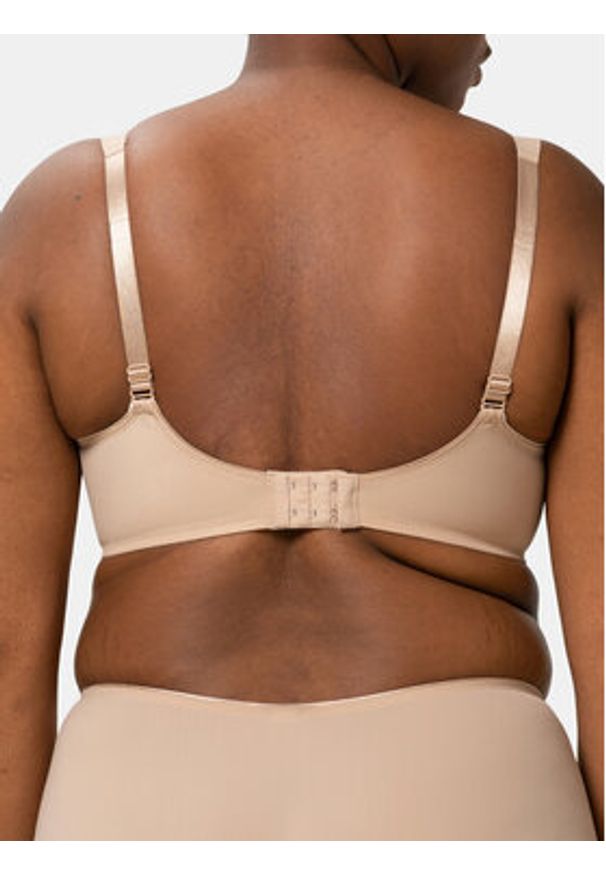 Triumph Biustonosz z fiszbiną Essential Minimizer W X 10166830 Beżowy. Kolor: beżowy. Materiał: syntetyk