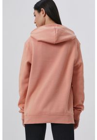adidas Originals - Bluza. Typ kołnierza: kaptur. Kolor: pomarańczowy. Materiał: bawełna, dzianina. Długość rękawa: długi rękaw. Długość: długie. Wzór: gładki #4