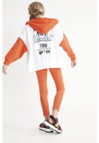 DKNY - Dkny sandały dziecięce D39068.27.35 kolor pomarańczowy. Zapięcie: rzepy. Kolor: pomarańczowy. Materiał: guma. Obcas: na platformie #3