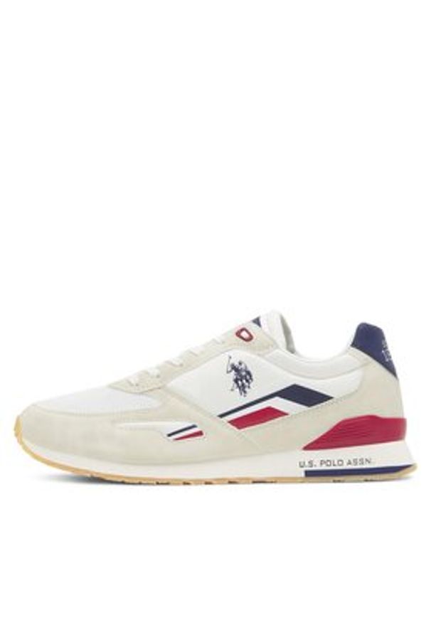 U.S. Polo Assn. Sneakersy TABRY003B Biały. Kolor: biały. Materiał: materiał