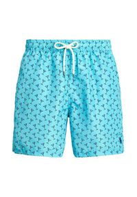 Polo Ralph Lauren Szorty kąpielowe 710963824001 Błękitny Classic Fit. Kolor: niebieski. Materiał: syntetyk #6