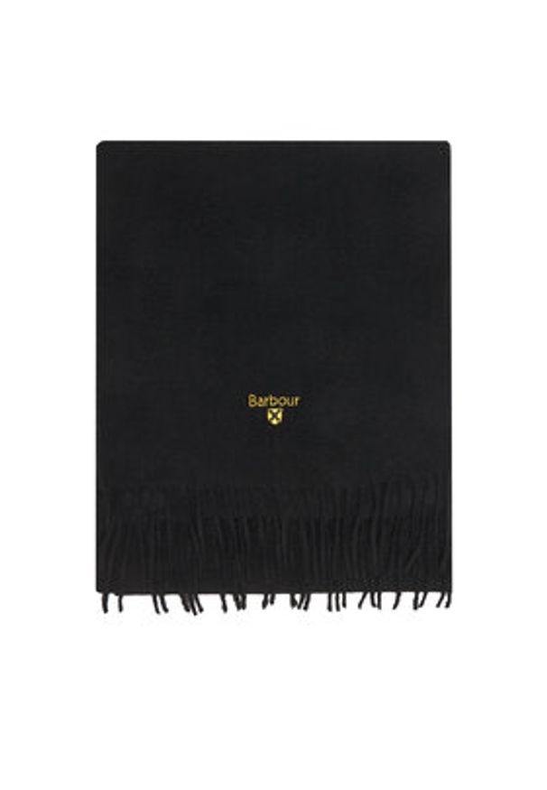 Barbour Szalik Plain USC0008 Czarny. Kolor: czarny. Materiał: wełna, materiał