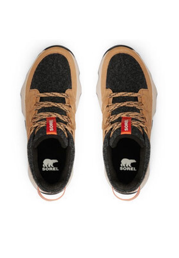 sorel - Sorel Sneakersy 2099121253 Brązowy. Kolor: brązowy. Materiał: skóra, zamsz