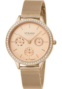 Zegarek Strand S704LMVVMV Złoty zegarek Damski Strand. Kolor: złoty #1