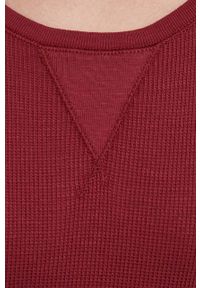 Polo Ralph Lauren sukienka bawełniana kolor bordowy maxi rozkloszowana. Typ kołnierza: polo. Kolor: czerwony. Materiał: bawełna. Długość rękawa: raglanowy rękaw. Typ sukienki: rozkloszowane. Styl: klasyczny. Długość: maxi #2