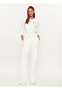 Champion Spodnie dresowe Wide Leg Pants 116613 Écru Regular Fit. Materiał: dresówka, bawełna