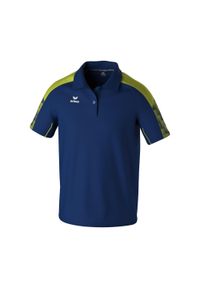 ERIMA - Polo Erima Evo Star. Typ kołnierza: polo. Kolor: wielokolorowy, niebieski, żółty, zielony. Materiał: materiał. Długość rękawa: raglanowy rękaw. Sport: piłka nożna #1