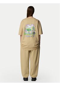 The North Face T-Shirt Unisex Mountain Cleanup NF0A8C4D Beżowy Oversize. Kolor: beżowy. Materiał: bawełna #7