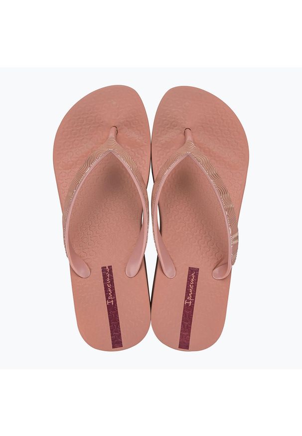 Japonki damskie Ipanema Mesh X Plat. Kolor: różowy. Materiał: mesh