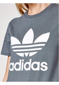 Adidas - adidas T-Shirt adicolor Classics Trefoil GN2903 Szary Regular Fit. Kolor: szary. Materiał: bawełna