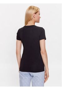 Guess T-Shirt W2YI44 J1314 Czarny Slim Fit. Kolor: czarny. Materiał: bawełna #3