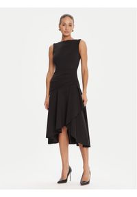 Rinascimento Sukienka koktajlowa CFC0125337003 Czarny Regular Fit. Kolor: czarny. Materiał: syntetyk. Styl: wizytowy #1