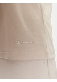 Champion T-Shirt 220425 Écru Regular Fit. Materiał: bawełna