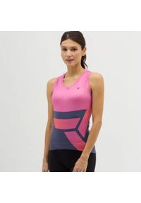 Damska koszulka termoaktywna Silvini Escolca. Kolor: różowy #2