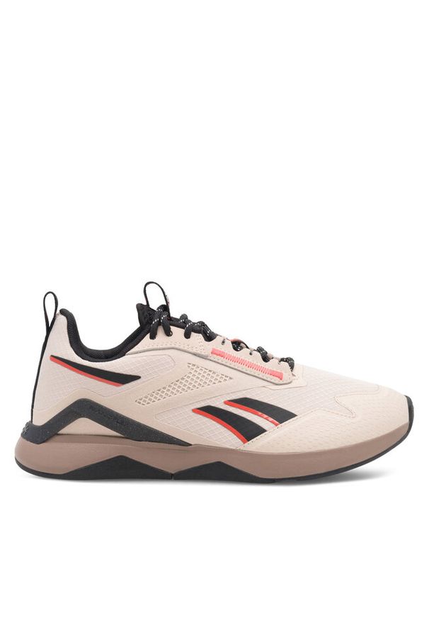 Buty na siłownię Reebok. Kolor: beżowy. Sport: fitness