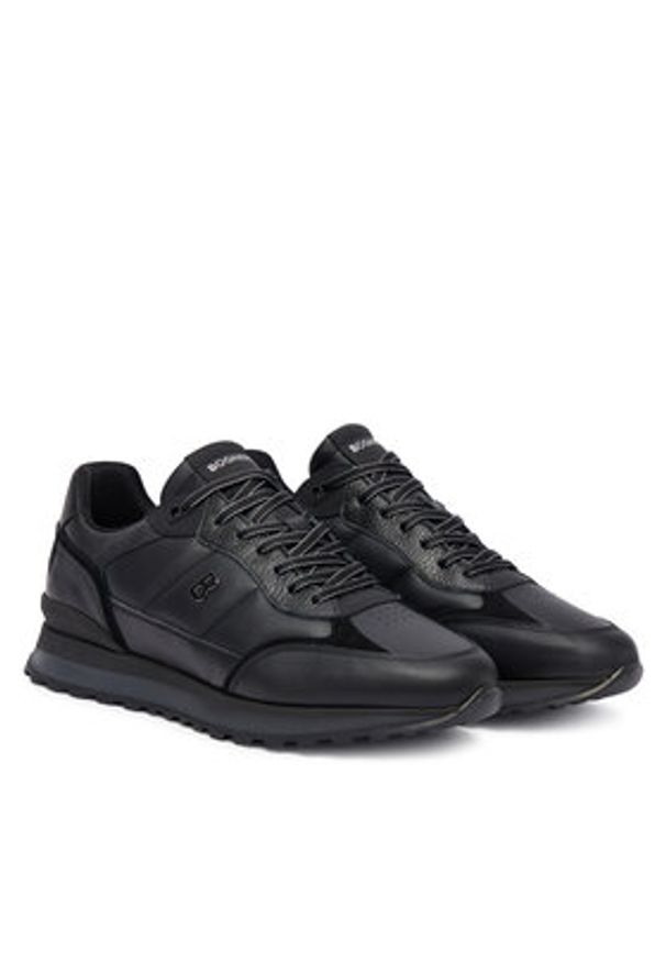 Bogner Sneakersy Newport 10 A 12540505 Czarny. Kolor: czarny. Materiał: skóra