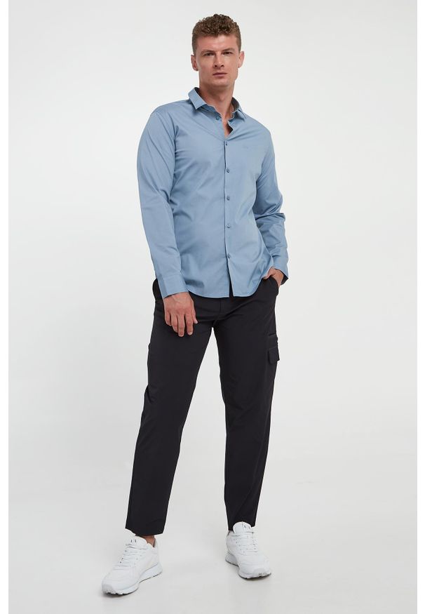 Armani Exchange - Koszula męska popelinowa ARMANI EXCHANGE