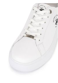 Beverly Hills Polo Club Sneakersy V12-712 Biały. Kolor: biały. Materiał: skóra #7