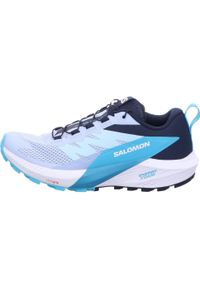 salomon - Buty do biegania damskie Salomon Sense Ride 5. Zapięcie: sznurówki. Kolor: niebieski. Materiał: materiał. Szerokość cholewki: normalna. Sport: bieganie
