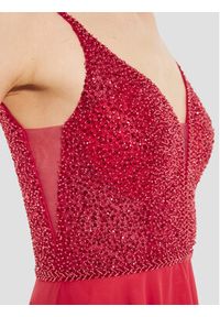 Swing Sukienka koktajlowa 5AE19300 Czerwony Slim Fit. Kolor: czerwony. Materiał: syntetyk. Styl: wizytowy #6